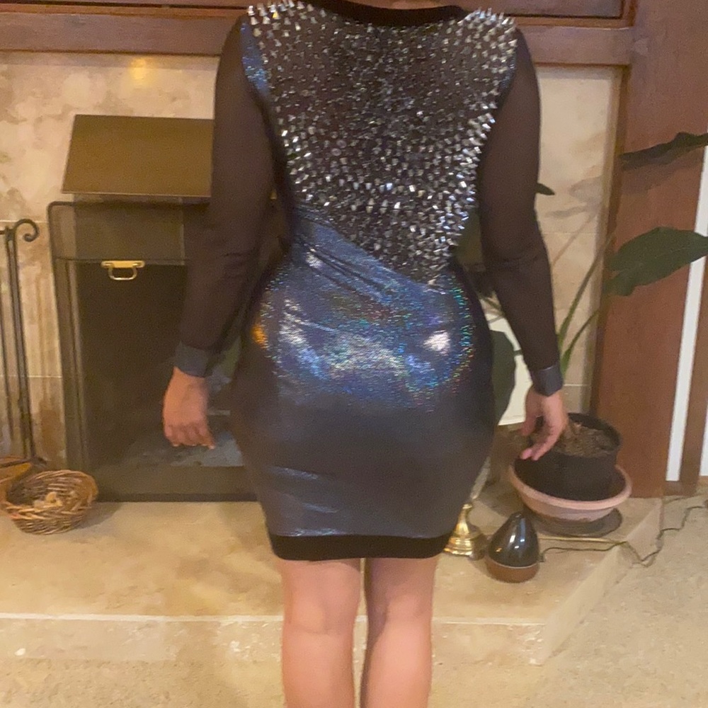 Designer Spiked party dress! Sexy but classy